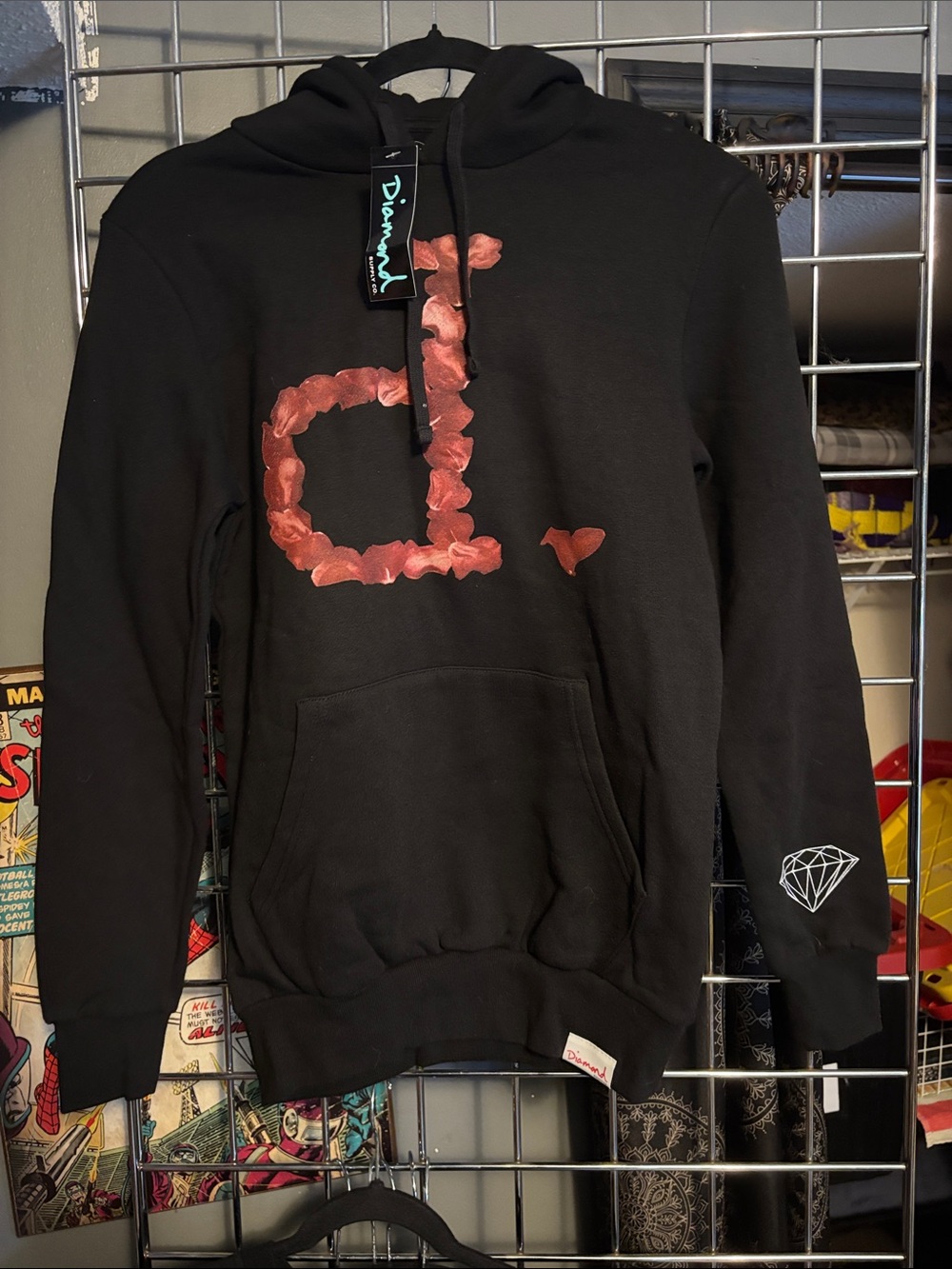 Diamond supply Co. hoodie no zipper